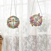 (US Local)2Pcs Special Shaped Beautiful Dragonfly Diamond Painting Hanging Decoration Craft Kit