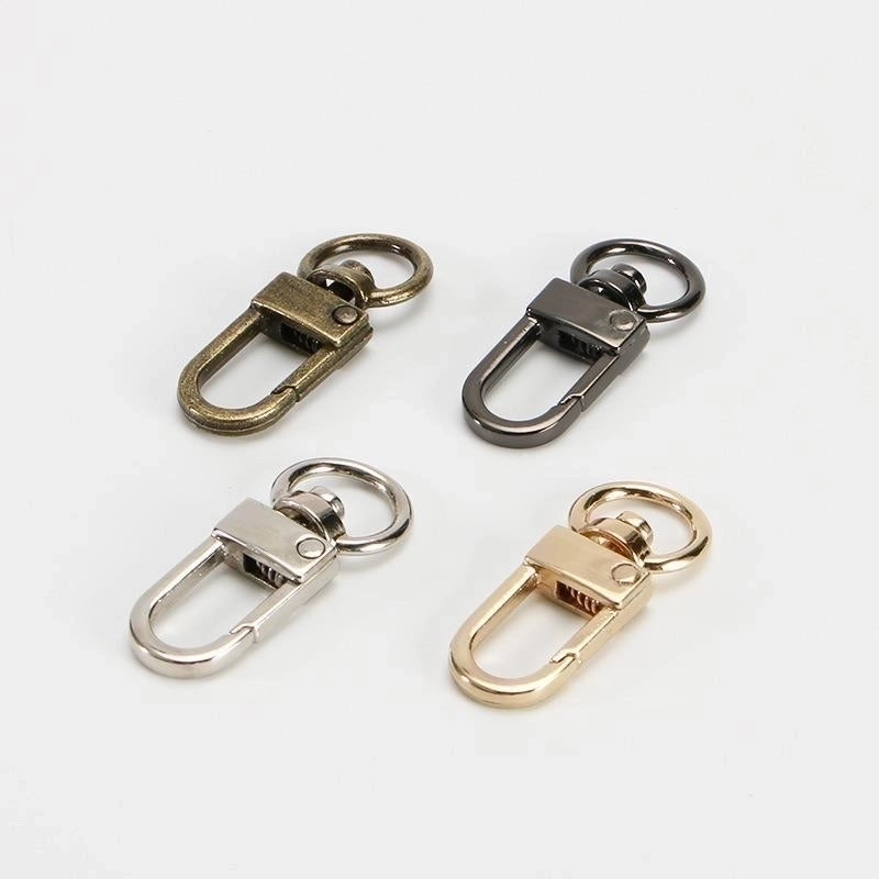 20 Pieces Spot Mobile Phone Accessories Key Chain Zinc Alloy Luggage Buckle Toy Hardware Accessories Dog Buckle Spring Buckle