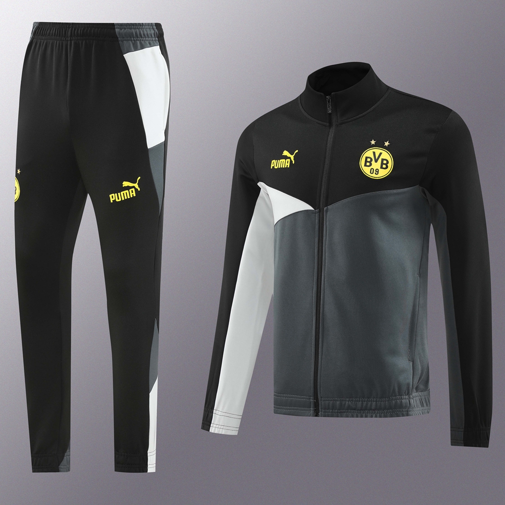 24/25-TR-BVB-LZ-JKT-BLK/GRY-A03240