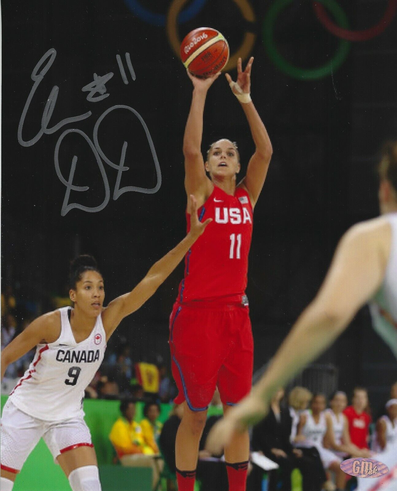 Signed 8x10 ELENA DELLE DONNA USA Autographed Photo Poster painting COA