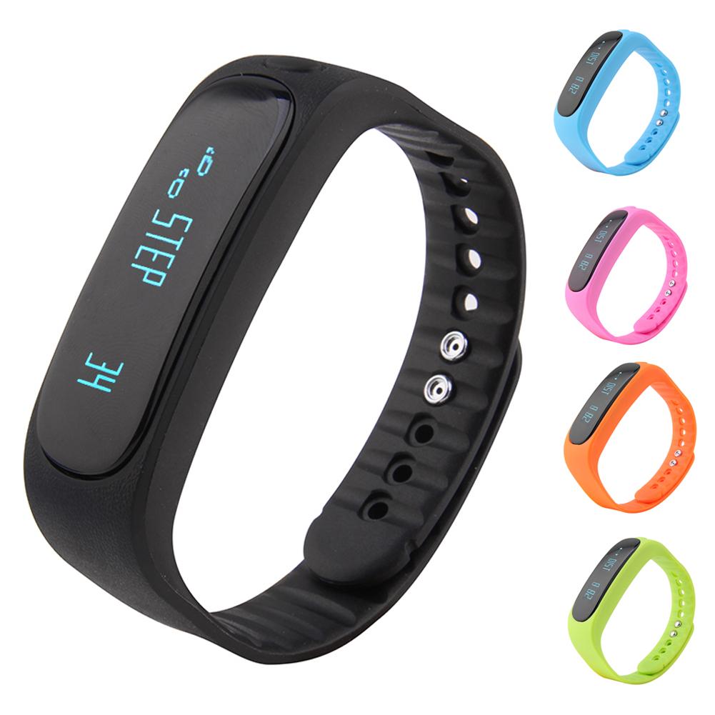 

E02 Bluetooth Sports Smart Bracelet Wrist Band, Black, 501 Original