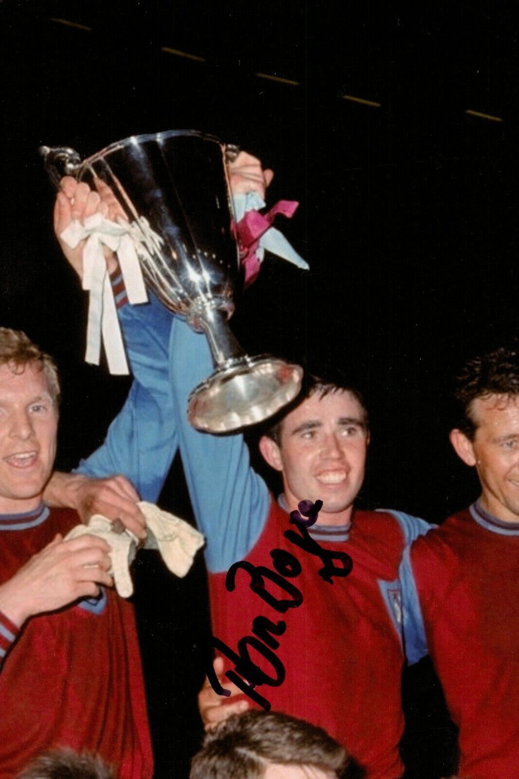 Ronnie Boyce Signed 6x4 Photo Poster painting West Ham United Genuine Autograph Memorabilia +COA