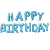 16" HAPPY BIRTHDAY Aluminum Film Letters Balloons Birthday Party Celebration Decors