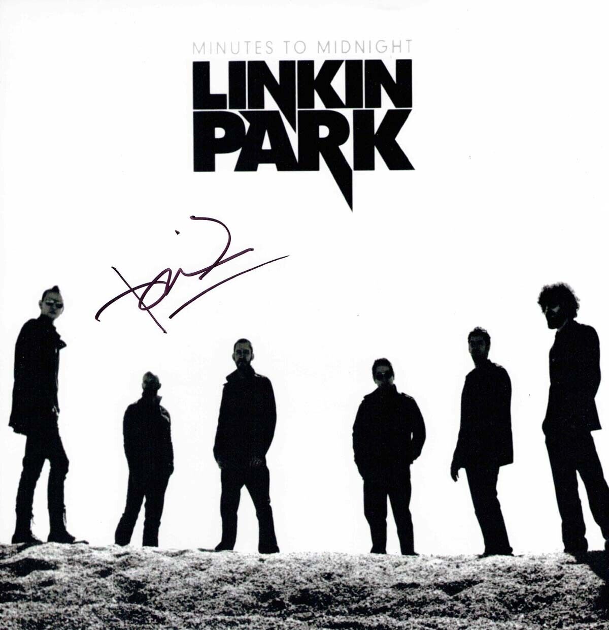 Dave Pheonix FARRELL Linkin Park SIGNED Autograph 12x12 Photo Poster painting 4 AFTAL RD COA