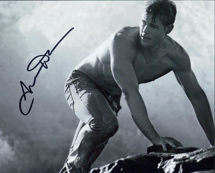 Trevor Donovan shirtless signed in-person 8x10 Photo Poster painting COA