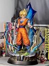 1/6 & 1/4 Scale Super Saiyan Goku with LED & Sound - Dragon Ball Resin Statue - Wodefa Studio