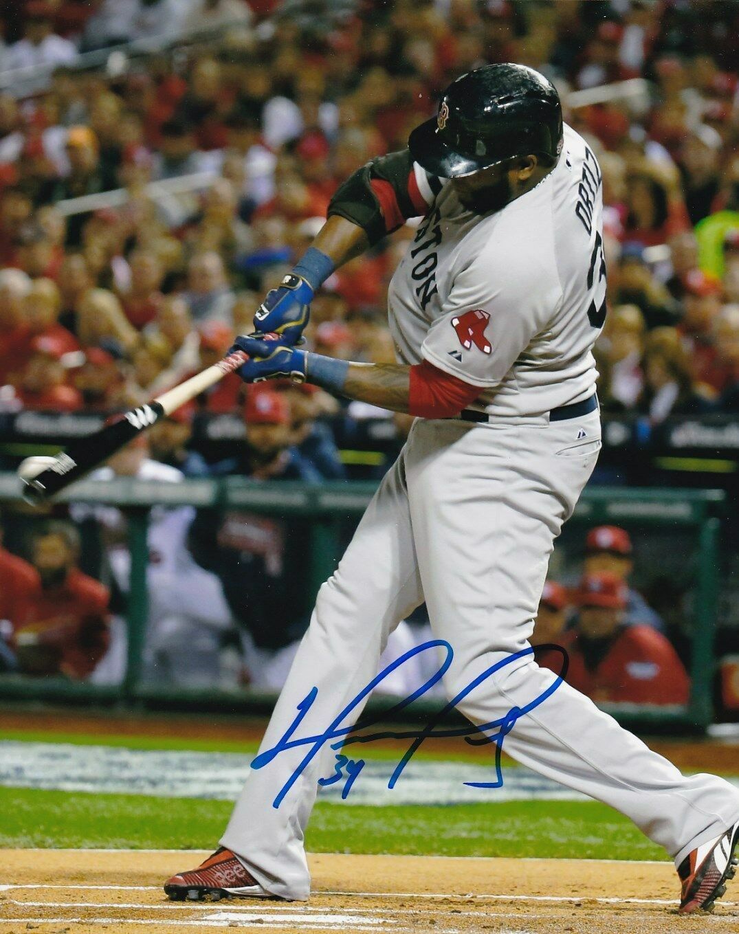 Johnny Damon Autographed Signed 8x10 Photo Poster painting ( Red Sox ) REPRINT