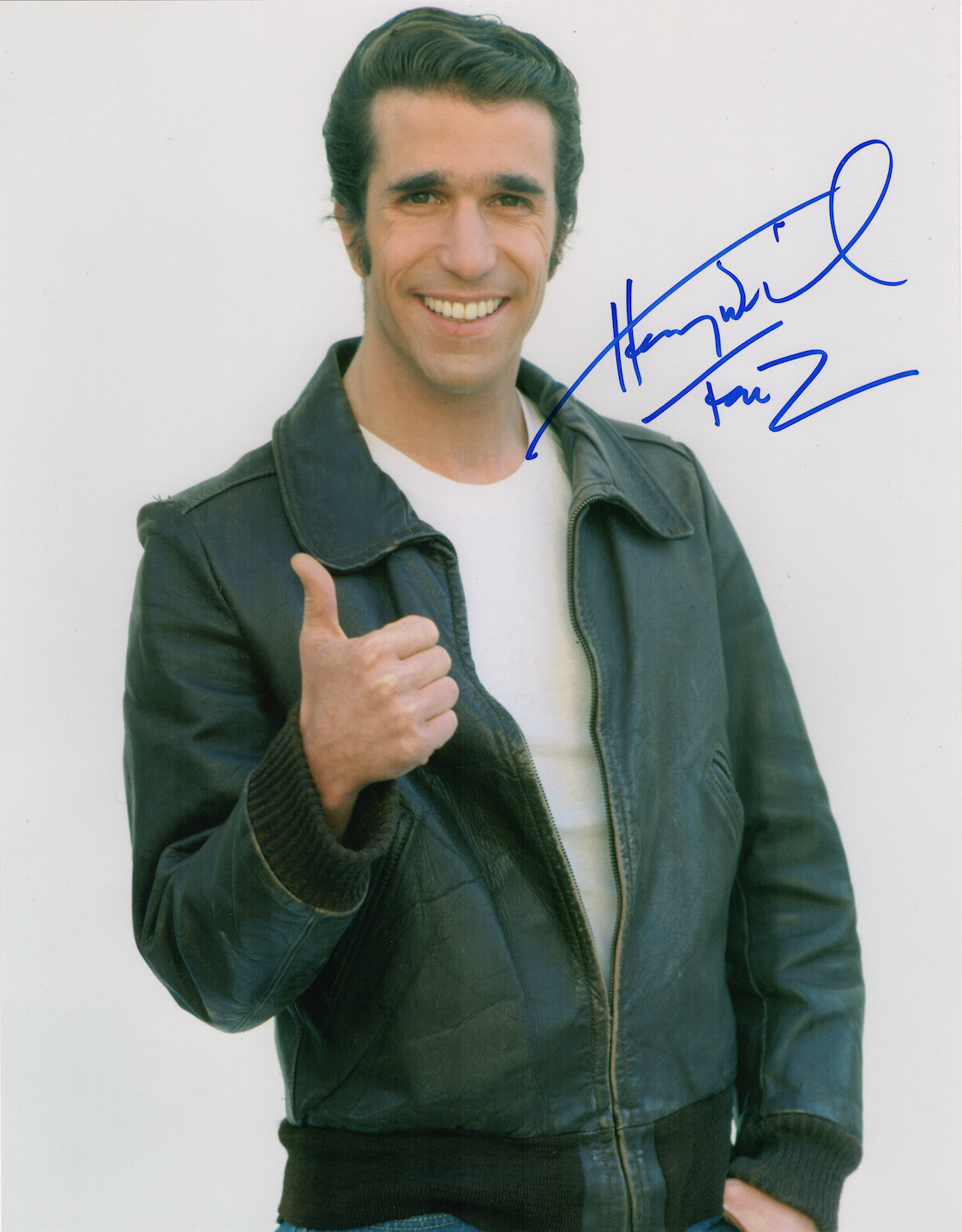 Henry Winkler signed autographed 11x14 Photo Poster painting! RARE! Guaranteed Authentic! 2634