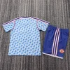 1990/1992 Retro Manchester United Away Football Shirt 1:1 Thai Quality Kids Size love fball