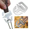 10Pcs Tent Tarp Anchor Buckle Anchor Awning Fastener for Camping Tent Canopy