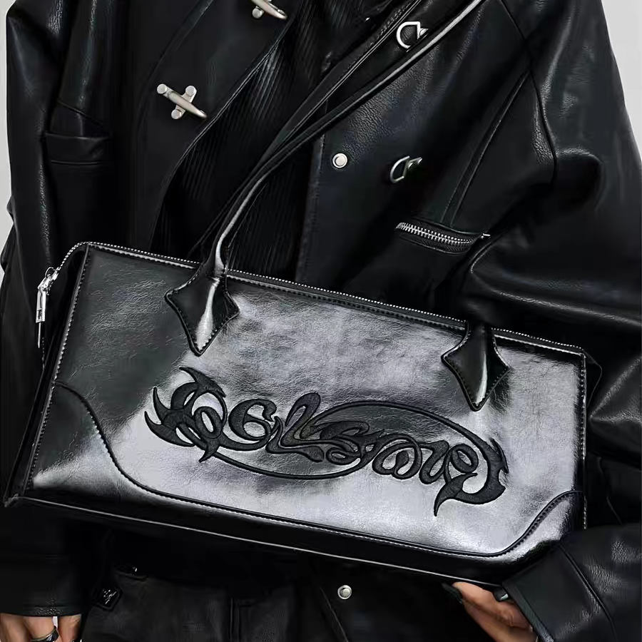 Danccia "Thorns"  Three-dimensional Embroidery SHOUDLER BAG