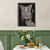 Crystal Butterfly Fringe Mask Special Shaped 5D DIY Partial Drill Diamonds Dots Gem Art Kits 11.81x15.75Inch Diamond Dots Paintings Diamonds Paintings Gem Art for Adults Beginners Home Decor