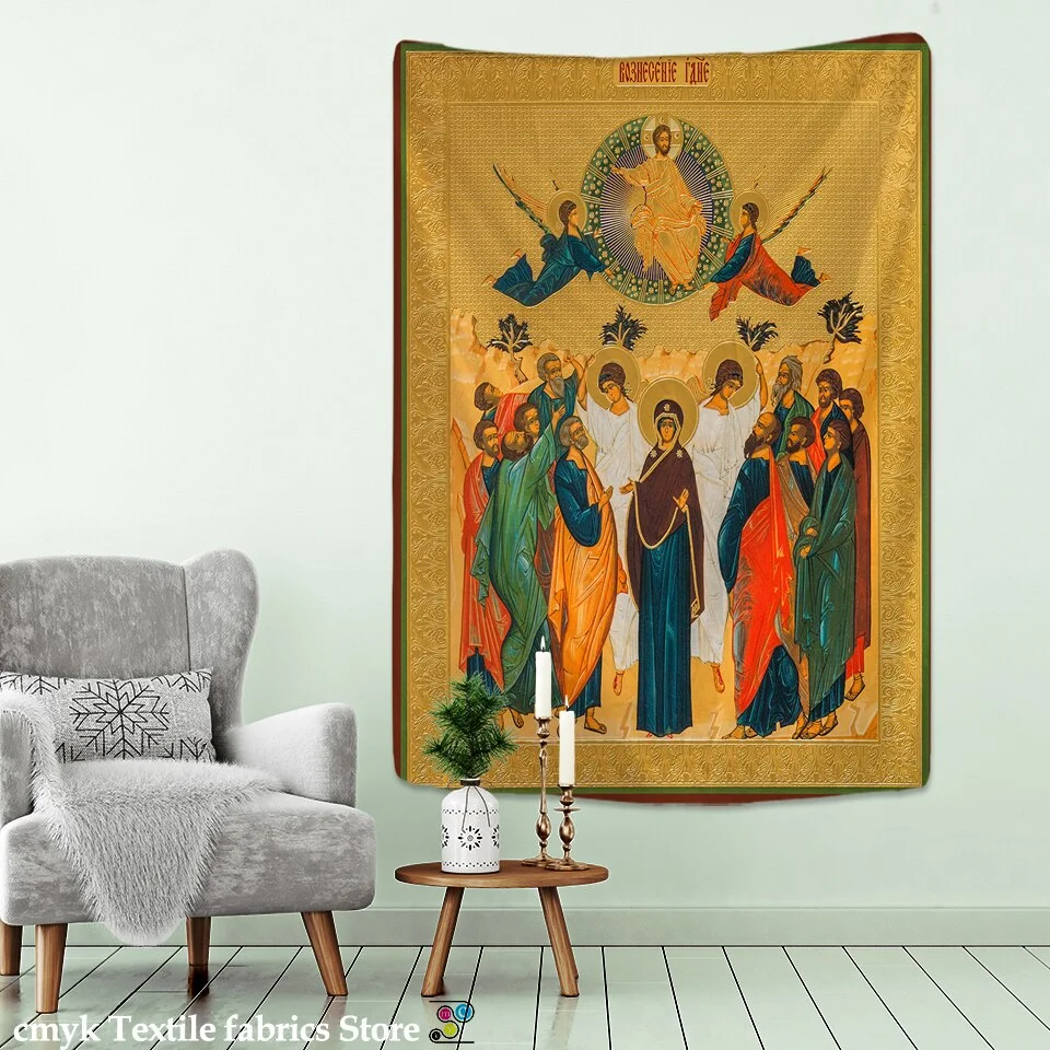 Jesus And His Disciples Tapestry Boho Wall Decor Hippie Wall Hanging Wandkleed Mandala Psychedelic Tapestry Wal