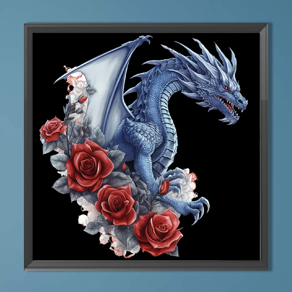 Diamond Painting - Full Round Drill - Dragon(Canvas|40*40cm)