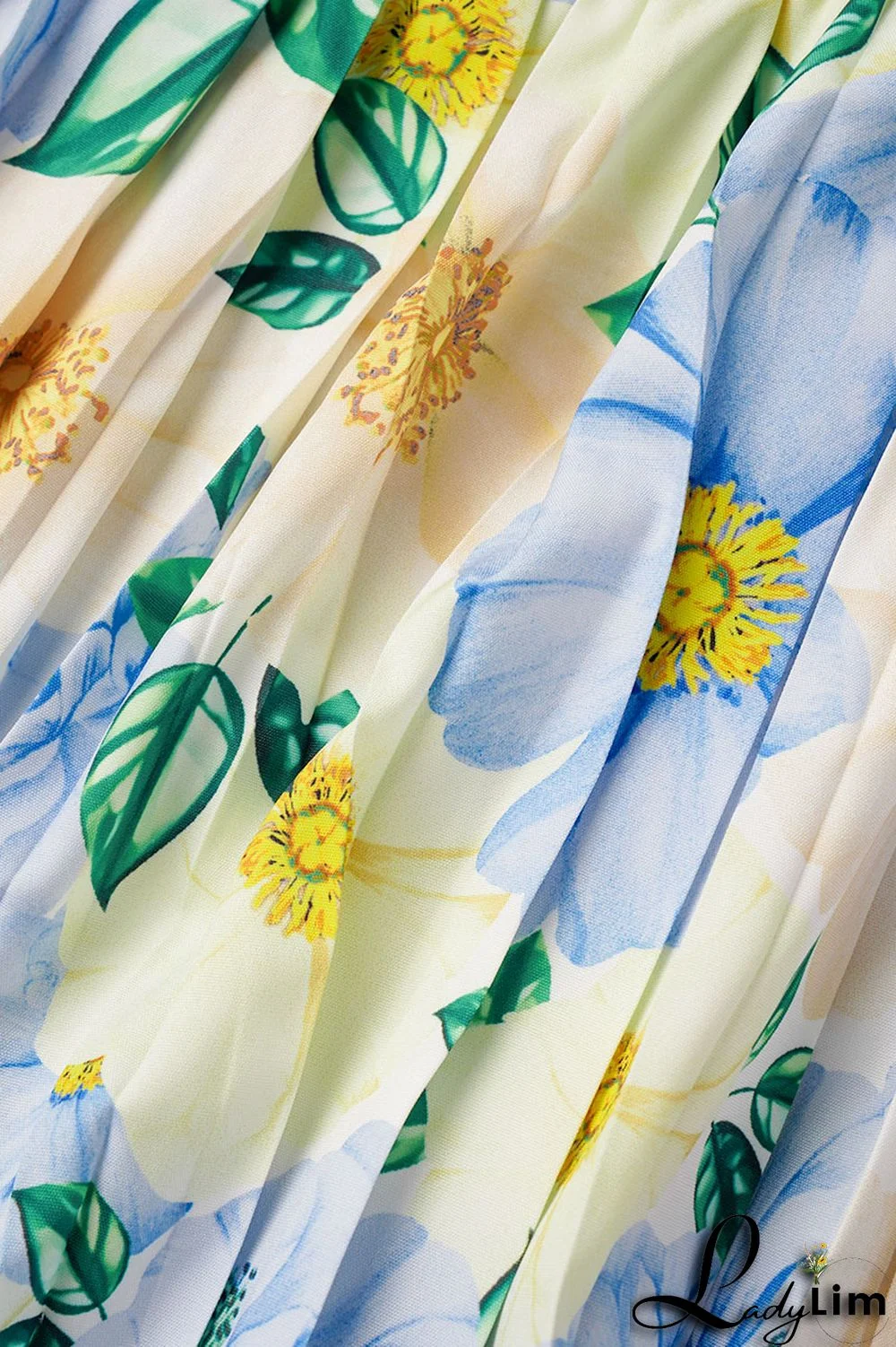 Yellow Sexy Print Patchwork Off the Shoulder Short Sleeve Two Pieces