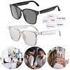 Smart Glasses Earphones Automatic Voice Translation BT 5.4 AI Translator Glasses
