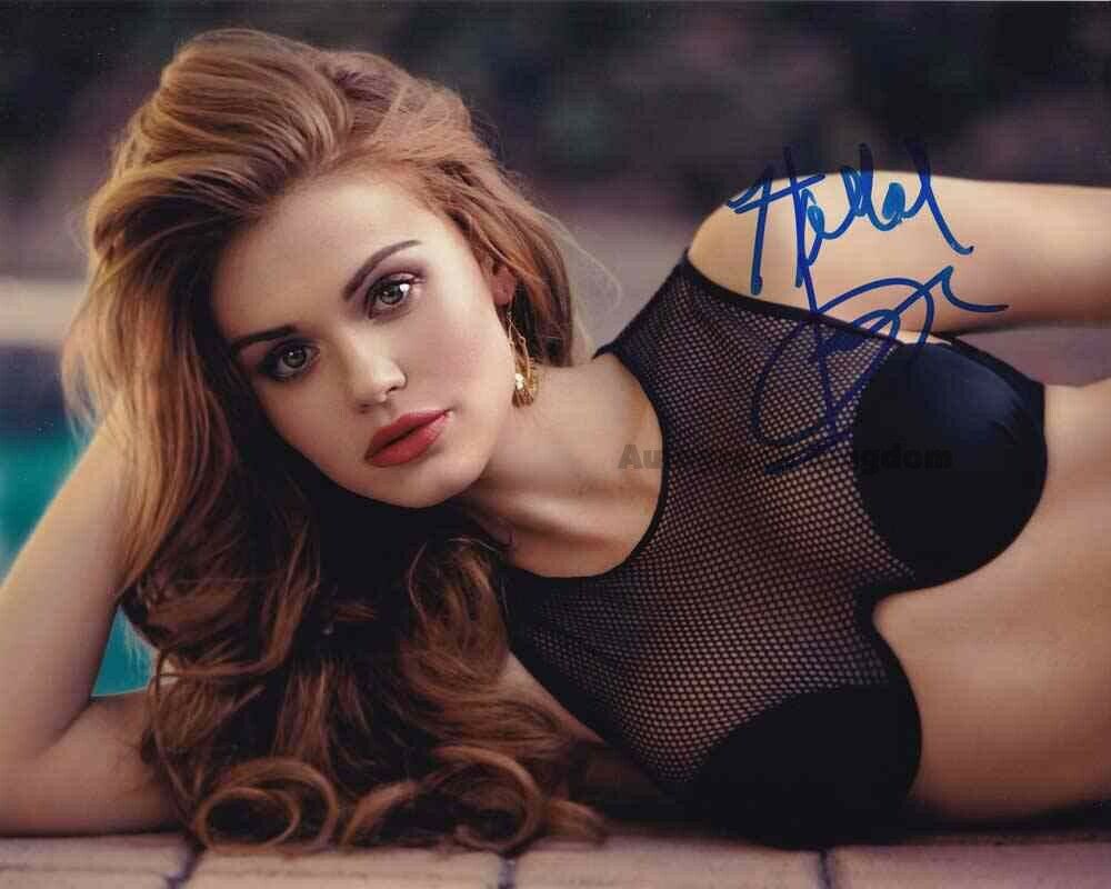 Holland Roden Teen Wolf / Channel Zero 8 x 10 Autographed Photo Poster painting (Reprint #14)