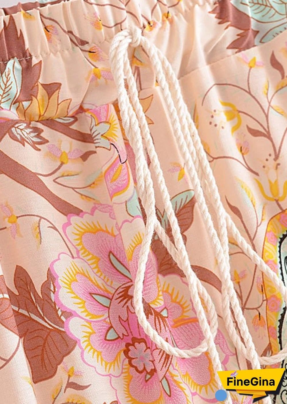 Boho Skirts in Heart Chakra in Pink For Women