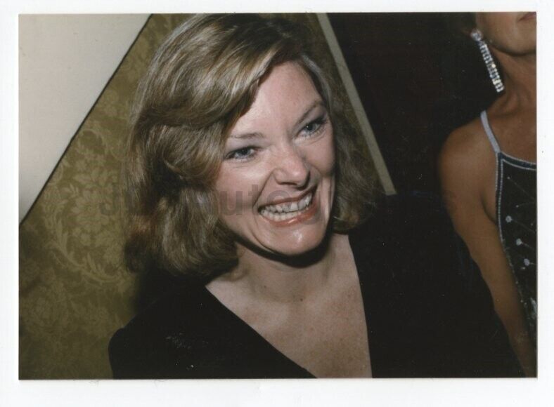 Jane Curtin - Candid Photo Poster painting by Peter Warrack - Previously Unpublished