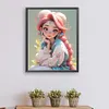 Cartoon Beauty-Paint By Numbers Acrylic Painting 40*50CM
