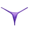 Men's T-back Elastic Thin Strap Bullet Separation Briefs Young Macho Nightclub Sexy Underwear