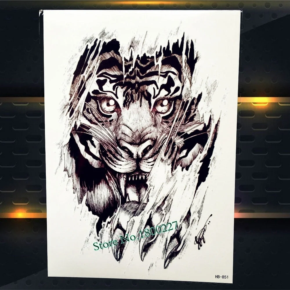 New Greek Mythology Centaur Temporary Tattoo Sagittarius Design Arm Tatoo For Men Women Body Art Fake Waterproof Tattoo Stickers