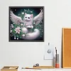 Cat Angel Wings-Special Shaped Diamond Painting