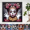 Clown Kind - runder Bohrer Diamond Painting - 30*30cm