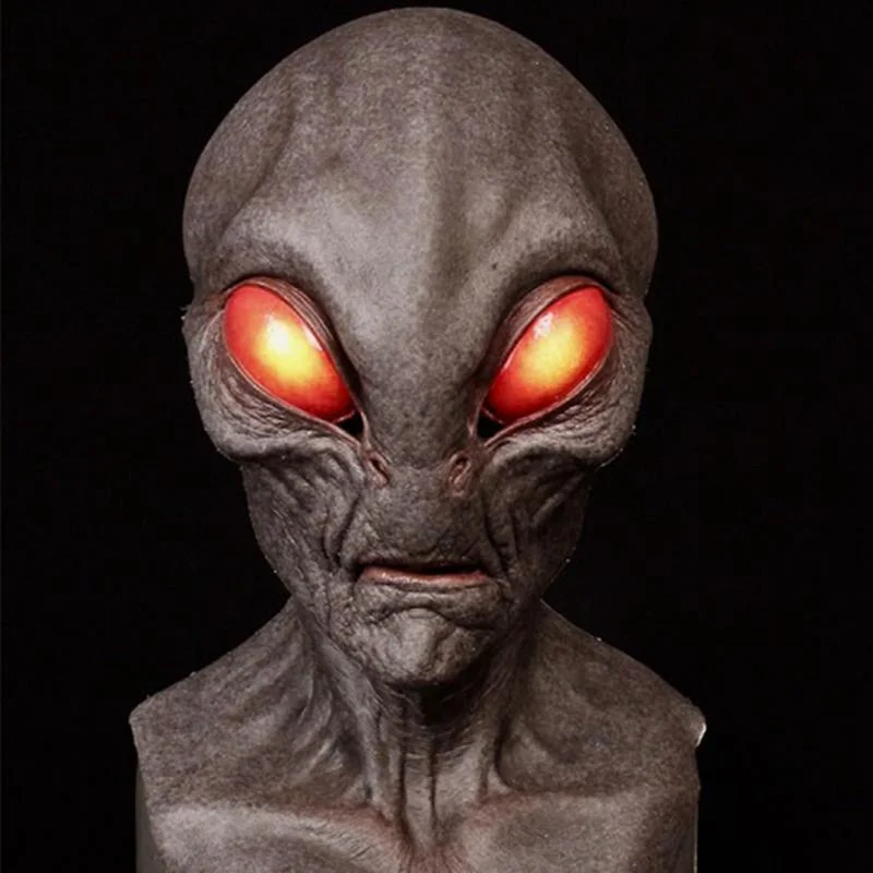 Realistic Alien Halloween Mask 6 Styles One Size Fits Most