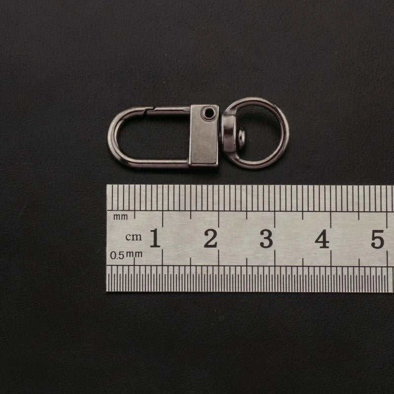 20 Pieces Spot Mobile Phone Accessories Key Chain Zinc Alloy Luggage Buckle Toy Hardware Accessories Dog Buckle Spring Buckle