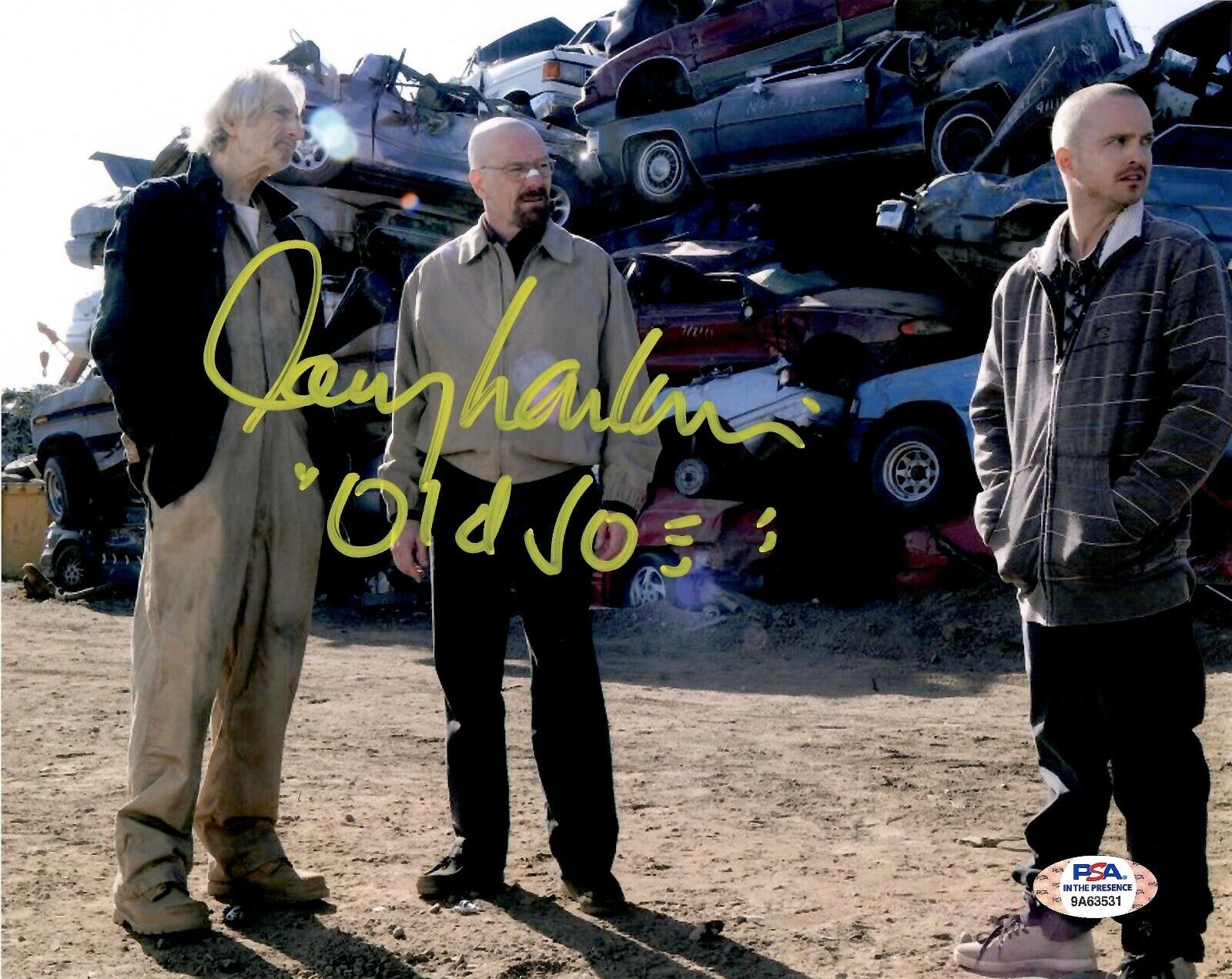 Larry Hankin autographed signed inscribed 8x10 Photo Poster painting PSA Breaking Bad Old Joe