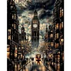 London Street-11CT Stamped Cross Stitch 40*50cm