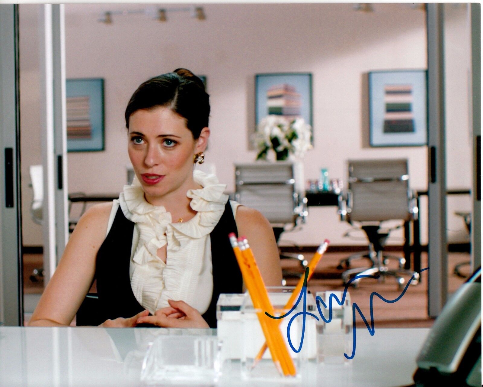 LAUREN ANNE MILLER hand-signed FOR A GOOD TIME CALL 8x10 closeup w/ UACC RD COA