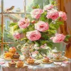 Vase-11CT Stamped Cross Stitch 45*60cm/17.72*23.62in(Big Size) tapestrymarket