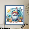 Ocean Goblin-11CT Stamped Cross Stitch 40*40cm/15.75*15.75in
