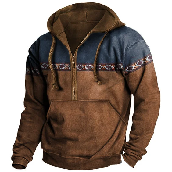 Aztec Vintage Men's Hoodie c3ef