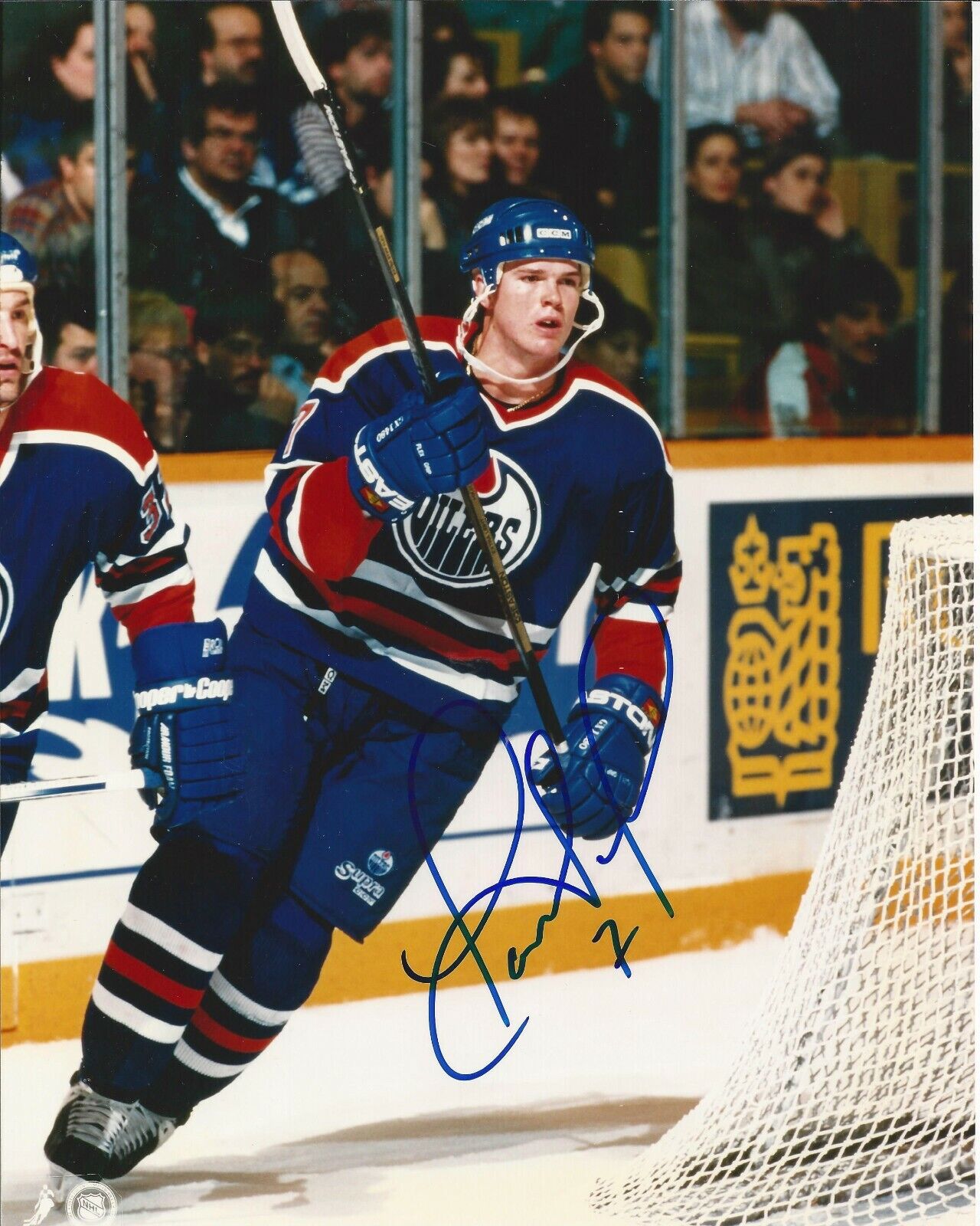 Jason Arnott Autographed 8x10 Edmonton Oilers RareB585