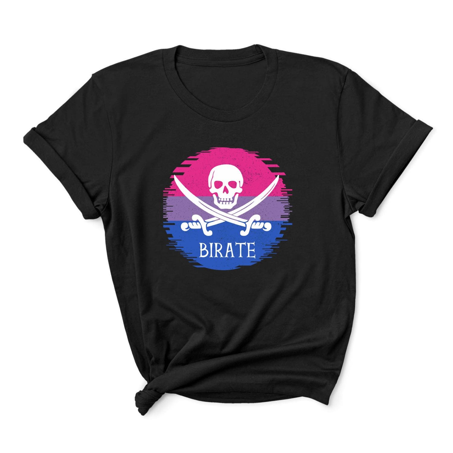 Bisexual t-shirt funny pirate