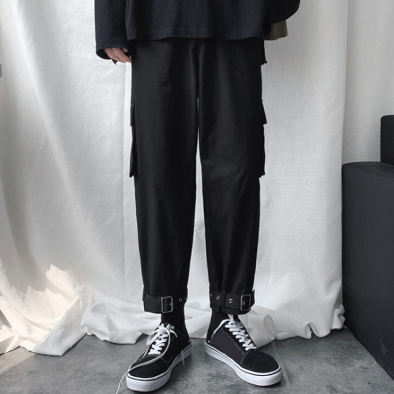 belted jogger pants