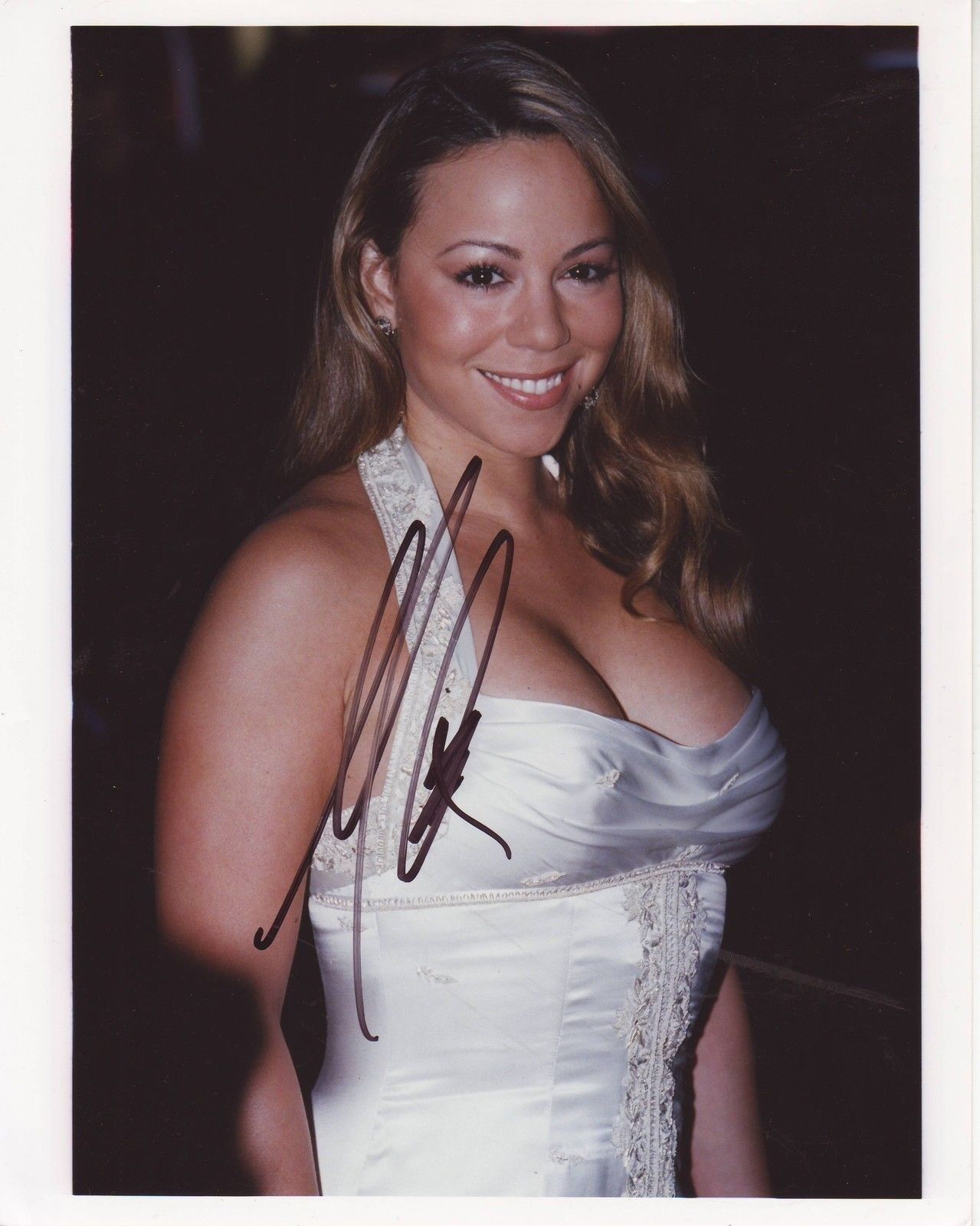 MARIAH CAREY AUTOGRAPH SIGNED PP Photo Poster painting POSTER