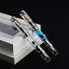 C5 Innovative Transparent Press-Type Piston Fountain Pen