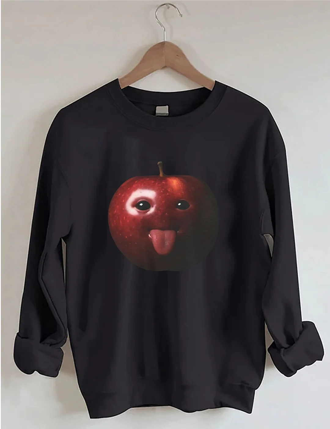 Silly AI Apple Meme Sweatshirt