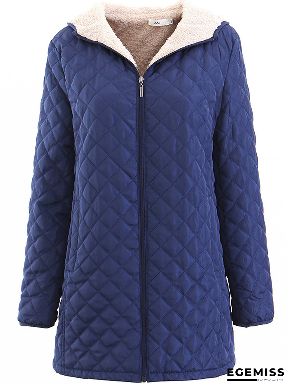 Casual Vintage Sporty Basics Hooded Loosen Simple Outerwear | EGEMISS