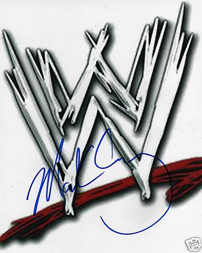 Mark Henry WWE ECW RAW Signed 8x10 Picture