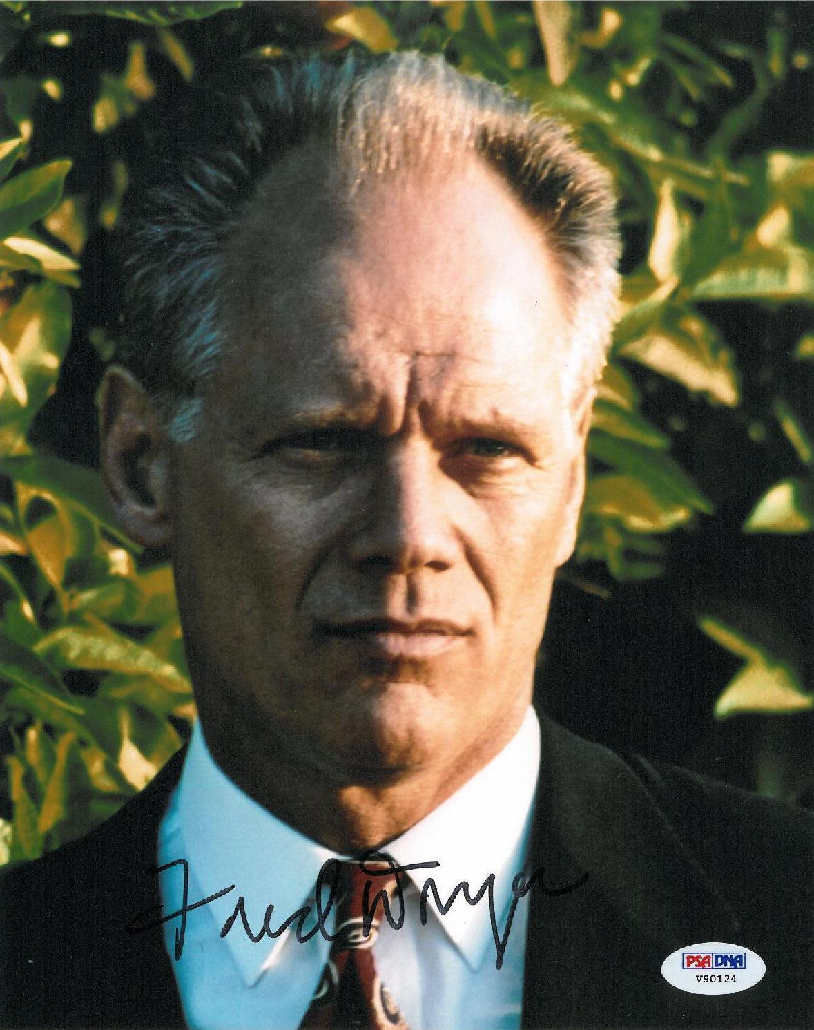 Fred Dryer Signed Authentic Autographed 8x10 Photo Poster painting (PSA/DNA) #V90124