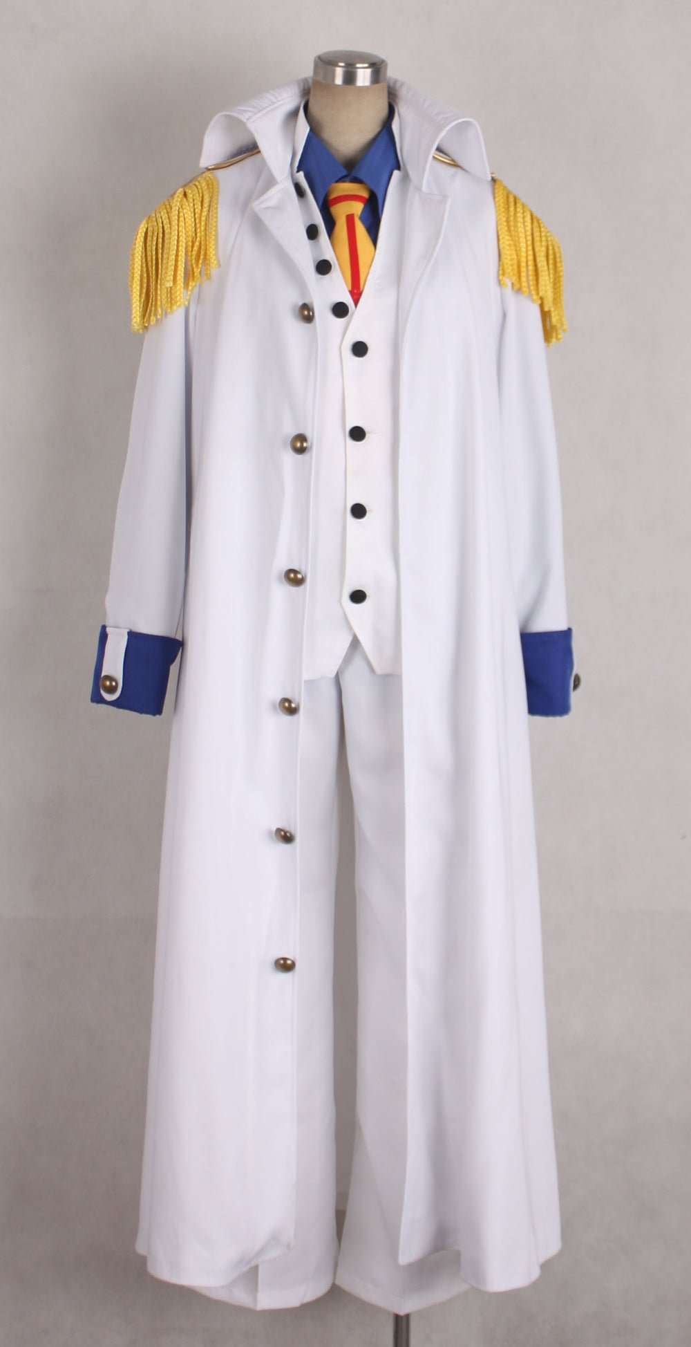 One piece Aokiji Kuzan Navy Admiral Uniform Cosplay Costume