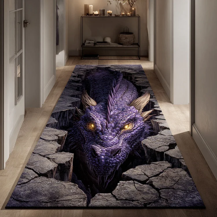 Purple Abyss Dragon Runner Carpet NCU0TV928