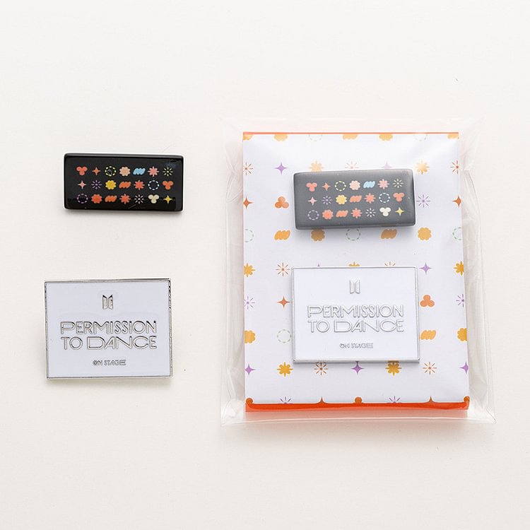 Permission To Dance On Stage Concert Badge Set