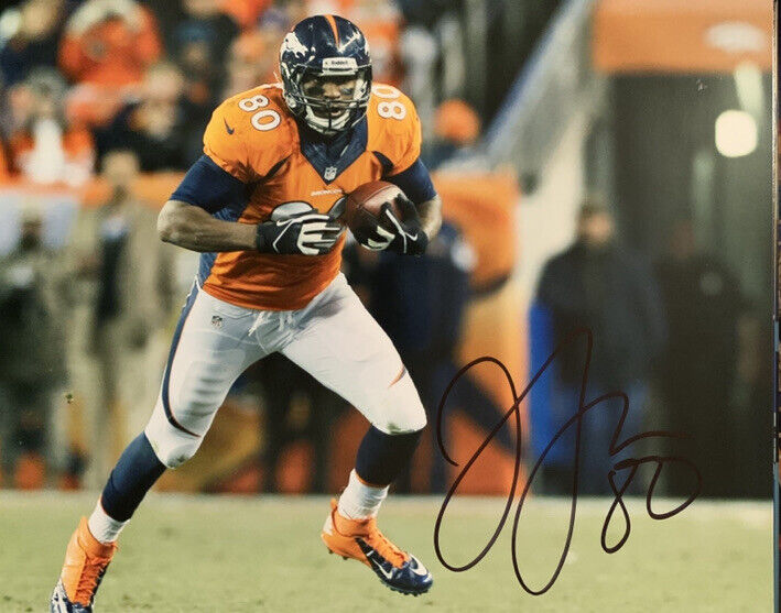 julius thomas Signed 8x10 Photo Poster painting Pic Auto