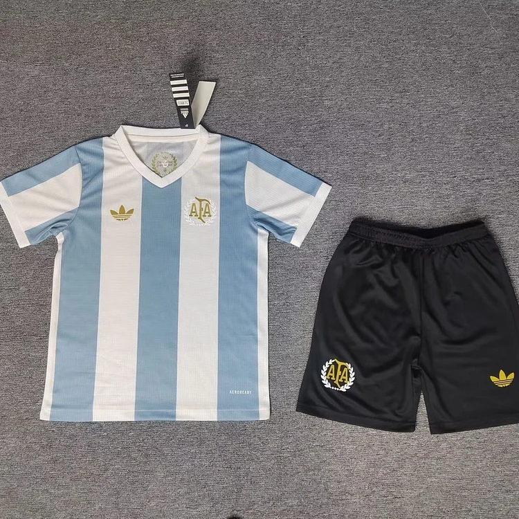 Kids Argentina 50th Anniversary Football Kit